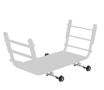 Châssis sur rails avec plate-forme de sauvetage | © MUNK GmbH