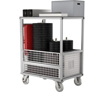 Folding stab. 930 mm for side-rail height 73 mm | © MUNK GmbH