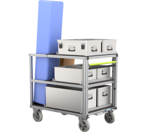 Conteneur roulant Sauvetage en hauteur Vue 2 | © MUNK GmbH