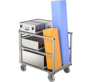 Conteneur roulant Sauvetage en hauteur Vue 3 | © MUNK GmbH