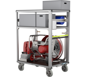 Rollcontainer Be- und Entlüftung Lüfter Ansicht 2 | © MUNK GmbH