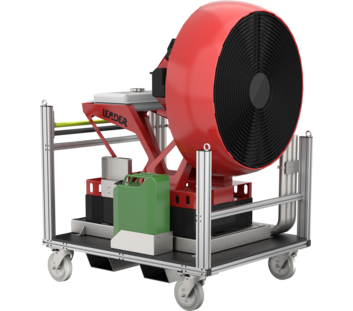 Mobile container ventilat. & aeration large fan | © MUNK GmbH