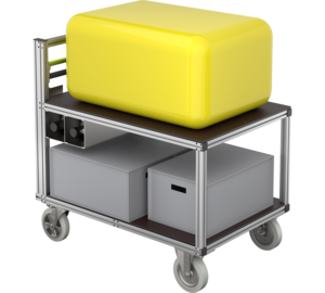 Rollcontainer Schnelleinsatzzelt Typ 2 Ansicht 3 | © MUNK GmbH