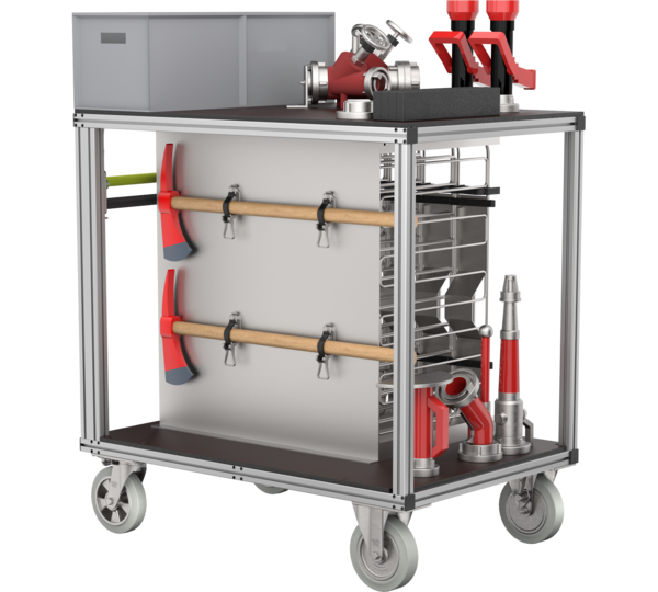 Conteneur roulant Valise à tuyau | © MUNK GmbH