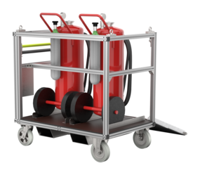 Mobile container fire extinguisher mobile type 1 | © MUNK GmbH