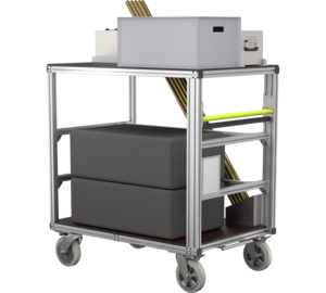 Rollcontainer Faltbehälter Ansicht 3 | © MUNK GmbH