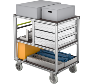 Conteneur roulant Palan Vue 3 | © MUNK GmbH