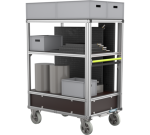 Conteneur roulant Coussin de levage Vue 2 | © MUNK GmbH