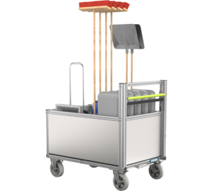 Conteneur roulant Hydrocarbures Type 1 Vue 2 | © MUNK GmbH