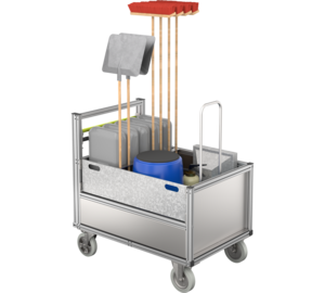 Conteneur roulant Hydrocarbures Type 1 Vue 3 | © MUNK GmbH