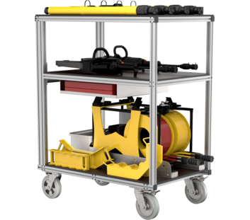 Rollcontainer hydraulisches Rettungsgerät Typ 2 | © MUNK GmbH