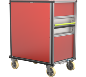 Conteneur roulant Système d’extinction Vue 2 | © MUNK GmbH