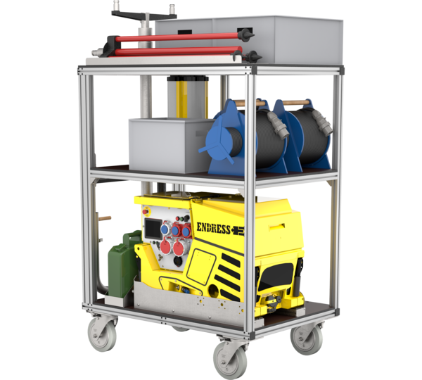 Rollcontainer Strom-Licht | © MUNK GmbH