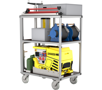 Conteneur roulant électricité / lumière | © MUNK GmbH