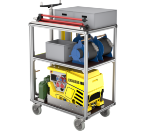 Referenz-Rollcontainer: Strom & Licht | © MUNK GmbH