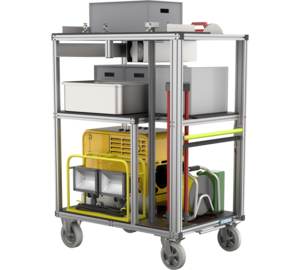 Rollcontainer Umpumpen Ansicht 2 | © MUNK GmbH