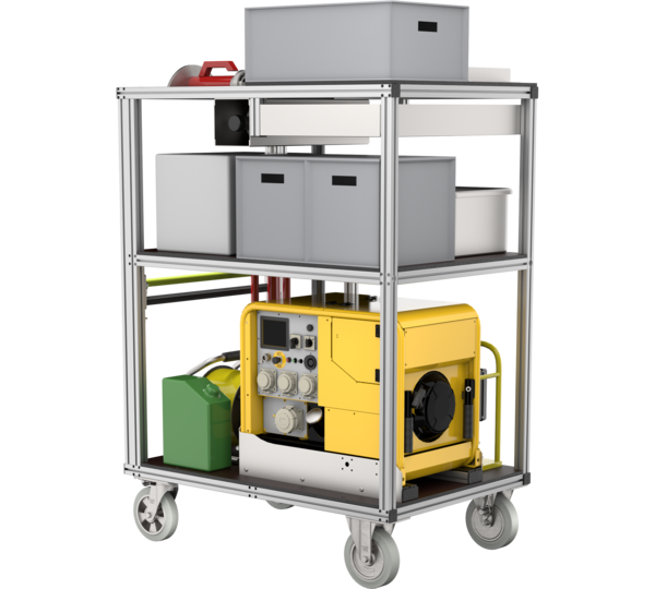 Rollcontainer Umpumpen | © MUNK GmbH