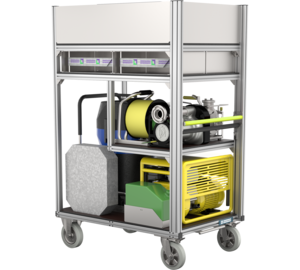 Rollcontainer Wasserschaden Typ 1 Ansicht 2 | © MUNK GmbH