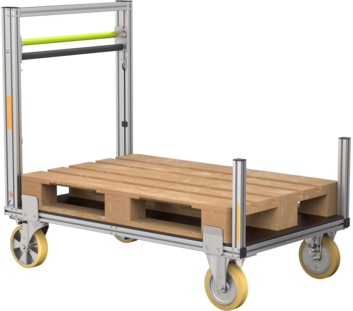 Conteneur roulant avec PF et attaches latérales | © MUNK GmbH