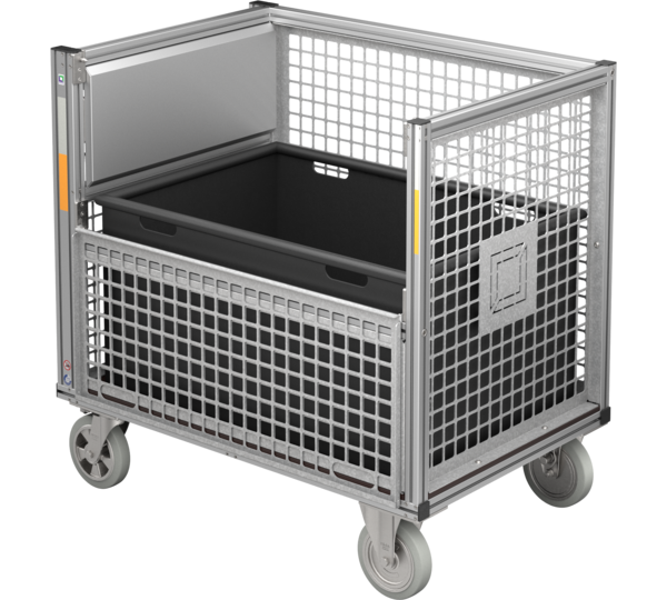 Universal-RC m. Gitterbox hoch u. Einsatzwanne | © MUNK GmbH