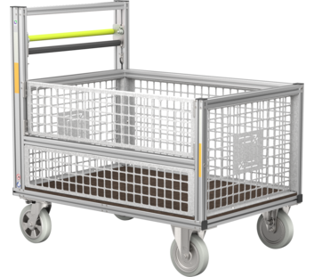 Mobile container universal with lattice box | © MUNK GmbH