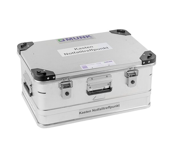 Boîte avec contenu « Point de rencontre d'urgence » | © MUNK GmbH
