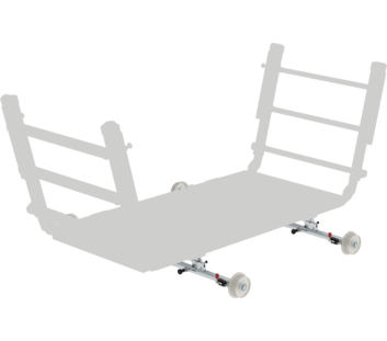 Châssis sur rails avec plate-forme de sauvetage | © MUNK GmbH
