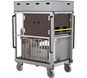 Conteneur roulant Protection respiratoire Vue 2 | © MUNK GmbH