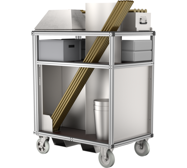 Klapp-Traverse 1200 mm passend für Holmhöhe 85 mm | © MUNK GmbH Klapp-Traverse 1200 mm passend für Holmhöhe 85 mm | © MUNK GmbH