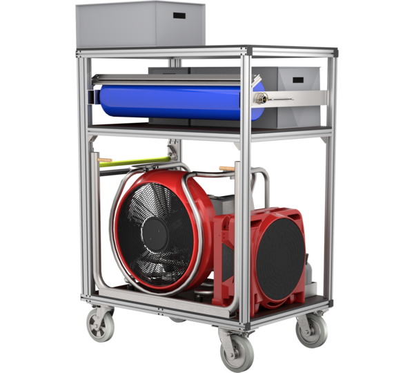 Mobile container ventilation and aeration fan | © MUNK GmbH