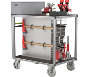 Conteneur roulant Valise à tuyau | © MUNK GmbH