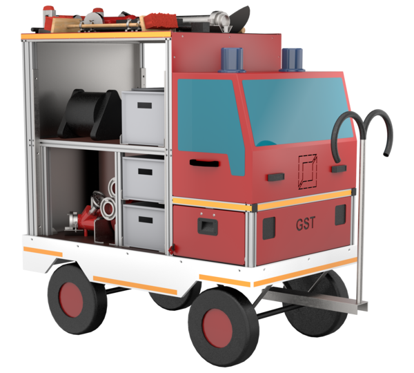 Rollcontainer Brandschutzerziehung | © MUNK GmbH