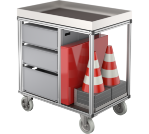 Rollcontainer Dekon Typ 2 Ansicht 3 | © MUNK GmbH