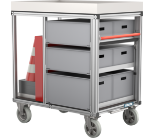 Rollcontainer Dekon Typ 2 Ansicht 2 | © MUNK GmbH