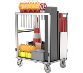 Conteneur roulant Sécurité du trafic Type 1 | © MUNK GmbH