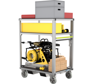 Rollcontainer hydraulisches Rettungsgerät Typ 1 | © MUNK GmbH