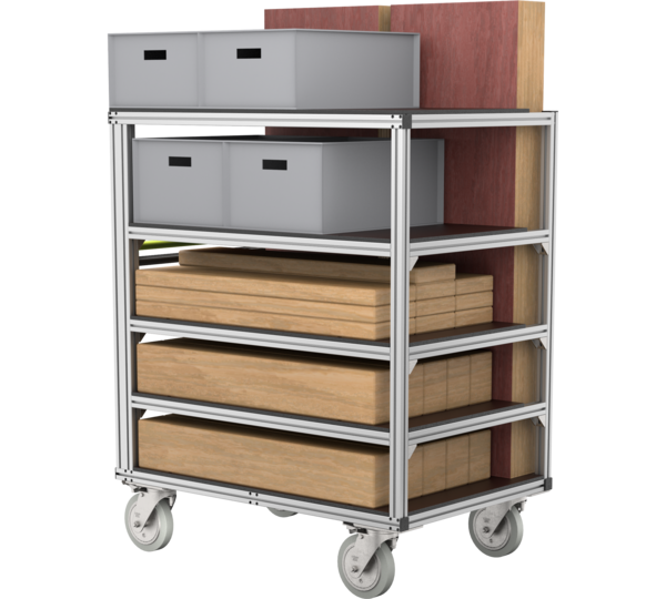 Rollcontainer Schalungsmaterial | © MUNK GmbH