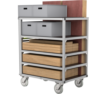 Conteneur roulant Matériau de coffrage | © MUNK GmbH Conteneur roulant Matériau de coffrage | © MUNK GmbH