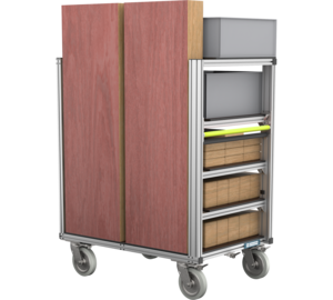 Rollcontainer Schalungsmaterial Ansicht 2 | © MUNK GmbH