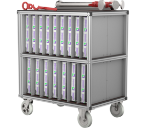 Conteneur roulant Tuyau Type 1 | © MUNK GmbH