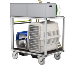 Conteneur roulant Secours aux animaux | © MUNK GmbH