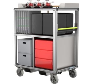 Rollcontainer Waldbrand Typ 1 Ansicht 2 | © MUNK GmbH
