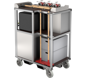 Rollcontainer Waldbrand Typ 1 Ansicht 3 | © MUNK GmbH