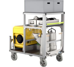 Referenz-Rollcontainer: Wasserschaden | © MUNK GmbH