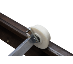 Aufnahme Gleisfahrwerk Rollcontainer | © MUNK GmbH Aufnahme Gleisfahrwerk Rollcontainer | © MUNK GmbH