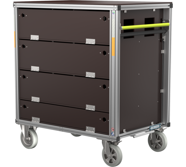 Rollcontainer Atemschutzgeräte und Ersatzflaschen | © MUNK GmbH