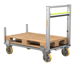 Mobile container platform with corner supports | © MUNK GmbH