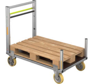 Mobile container platform with corner supports | © MUNK GmbH