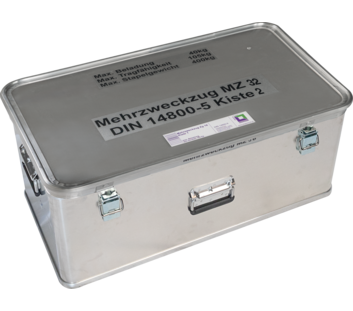 Case with "power puller MZ 32" lettering (K2) | © MUNK GmbH