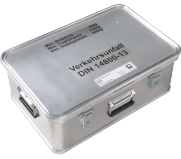 Kasten mit Inhalt "Verkehrsunfall" Größe 1 | © MUNK GmbH